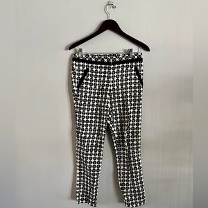 Trina Turk Cotton Geometric Pant